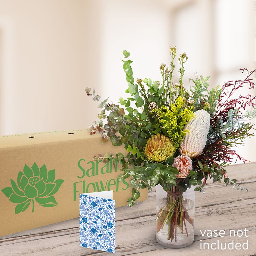 Natural Posy With Card