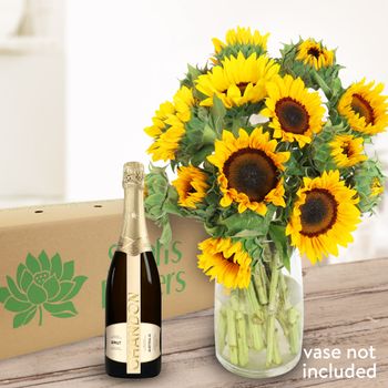 Golden Sunshine with Chandon Flowers