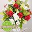 Sunrise Bouquet in Vase Special Flowers