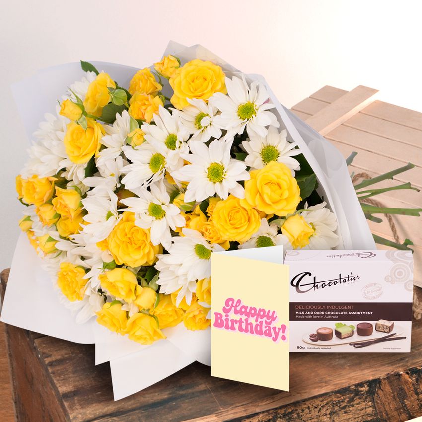 Yellow Sunshine Birthday Bundle