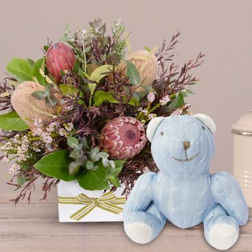 Outback Posy with Cuddles Flowers