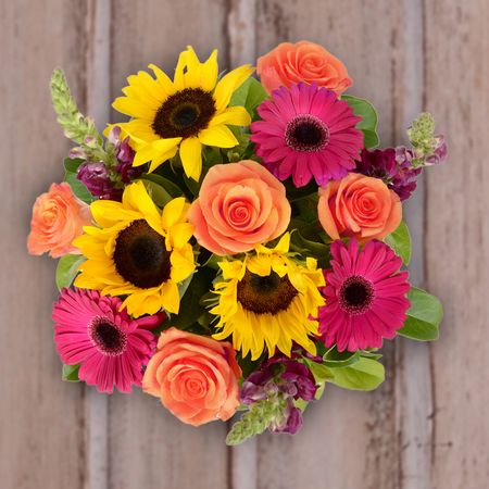 Midsummer Bouquet in Vase Special