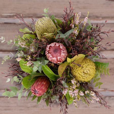 Outback Posy Box with Free Candle