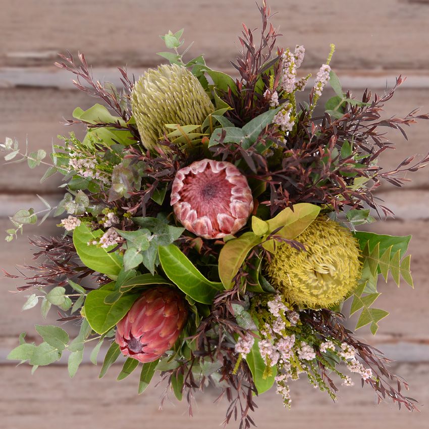 Outback Posy Box with Free Candle