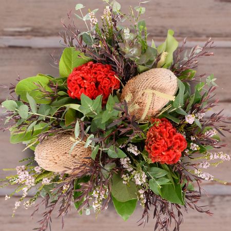 Outback Posy Box with Free Candle