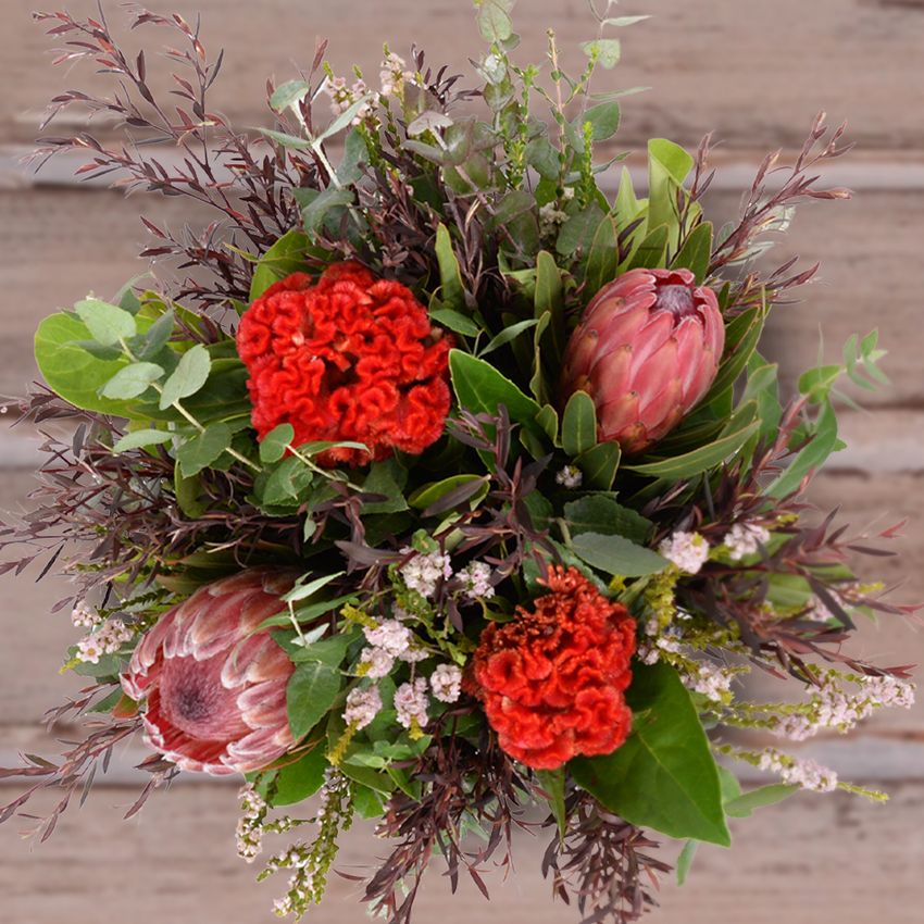Outback Posy Box with Free Candle