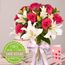 Rose and Lily Bouquet Bundle Special Flowers