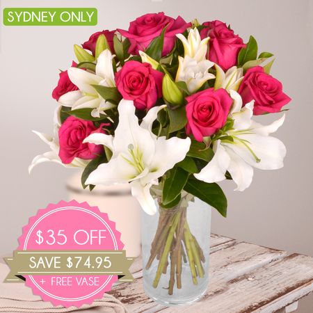 Rose and Lily Bouquet Special Offer