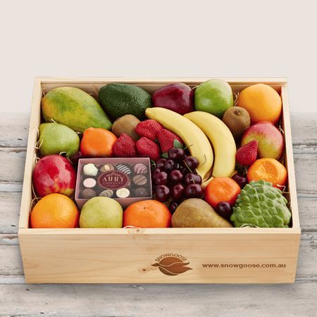 Mixed Fruit & Fine Chocolates Large