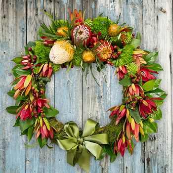 Native Wreath Premium Flowers