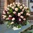 Pastel Roses Arrangement Flowers