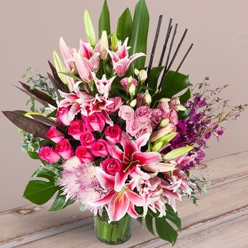 Pink Elegant Arrangement Flowers