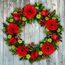 Red Wreath Flowers