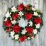 Rudolph Wreath Flowers
