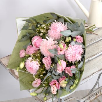 Soft Pink Bouquet Flowers