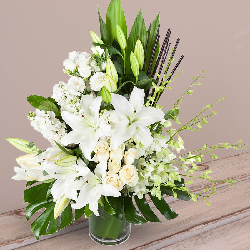 White Elegant Arrangement