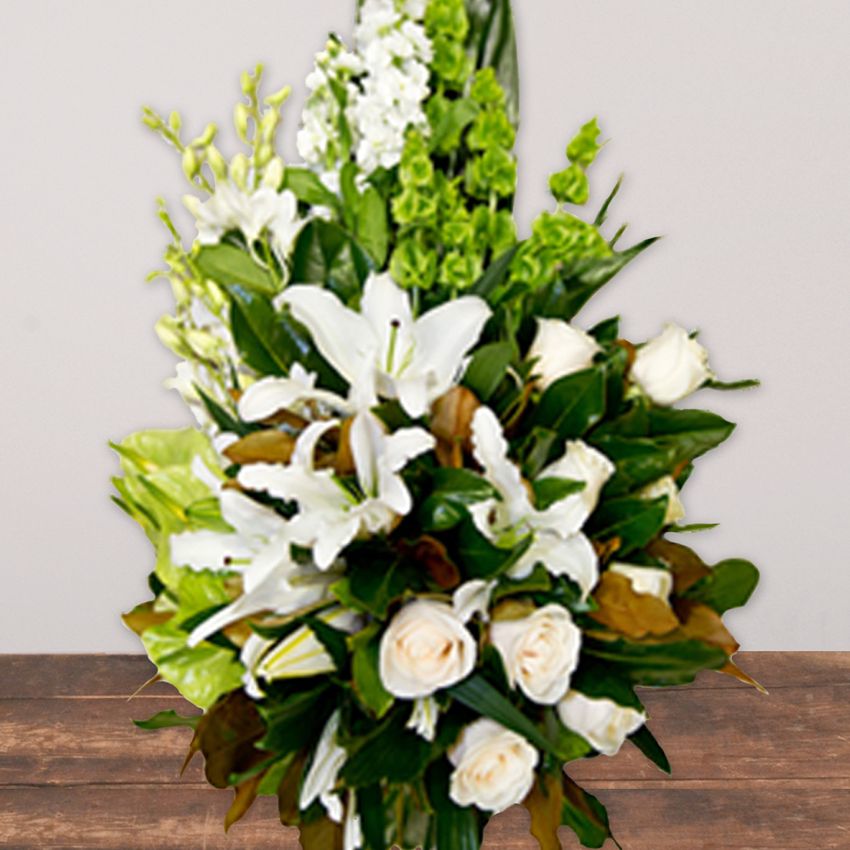 White Flower Sheaf Premium